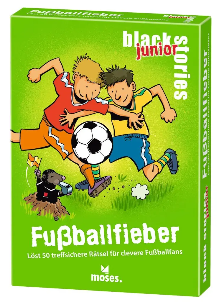Black Stories Junior - Fußballfieber