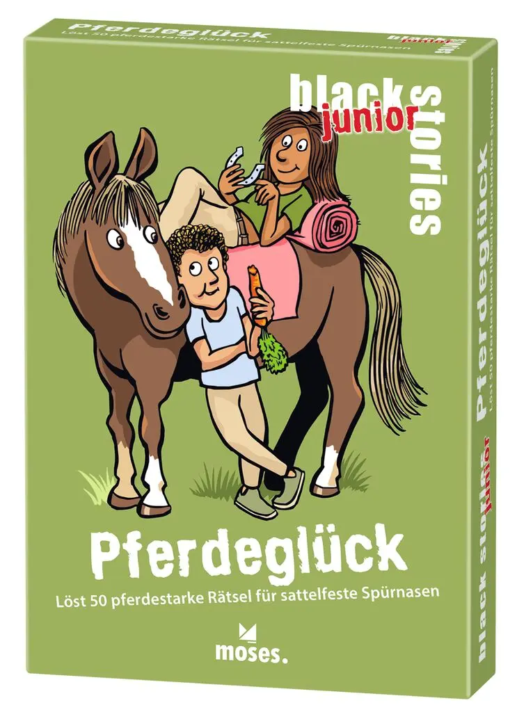 Black Stories Junior - Pferdeglück
