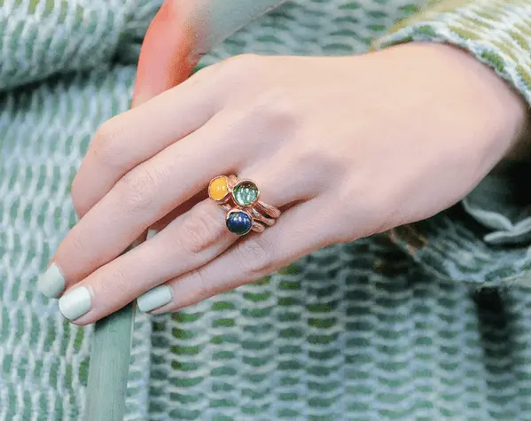 BLOSSOM-Ring aus Silber