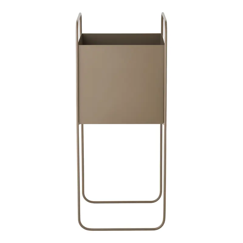 Blumentopf – Brauner Stahl, erhöhtes Gestell, 54 cm hoch | House Nordic
