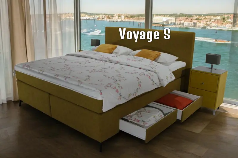 Boxspringbett KS Voyage S, Komfortbett mit 4 Schubladen, inkl. Lieferung und Montage