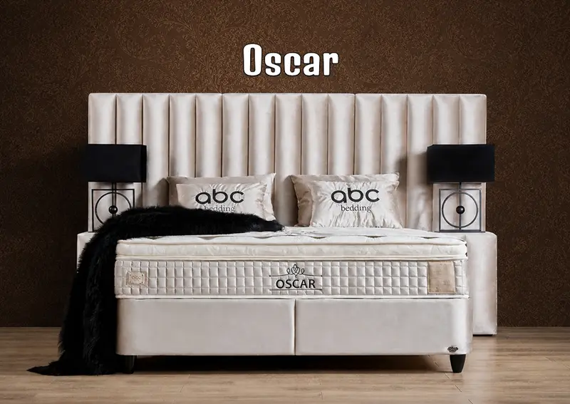 Boxspringbett Oscar Beige - mit Bettkasten & Stauraum, inkl. Lieferung & Montage