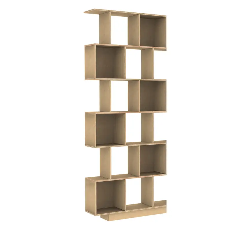 Bücherregal – Birkensperrholz, Offenes Design, Geölte Oberfläche, S - Boxy | RADIS
