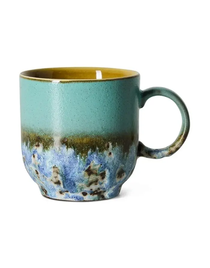 Café Becher 70's mit Henkel I Birthstone