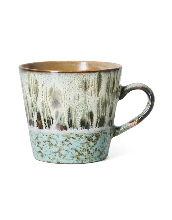 Cappuccino Becher 70's I Birthstone