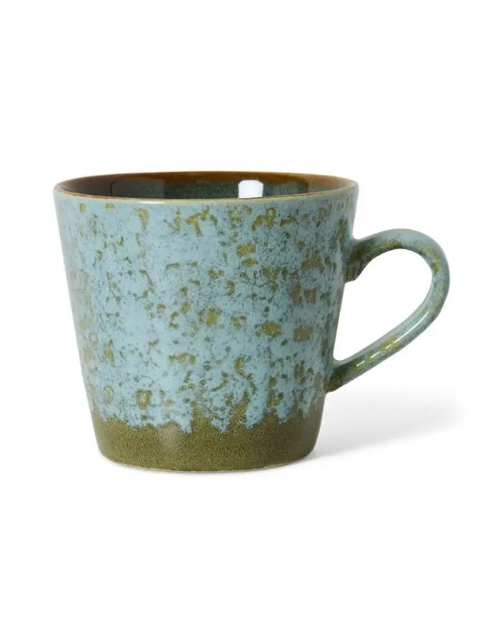 Cappuccino Becher 70's I Verdigris