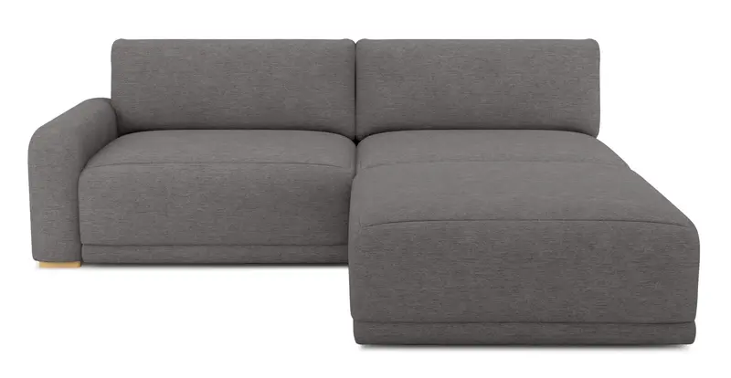 Carle 3-Sitzer mit Linker Armlehne und Hocker - Performance-Stoff