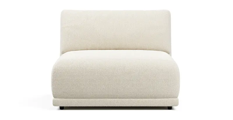 Carle Einzel-Sitz Ohne Armlehne - Naturgewebe