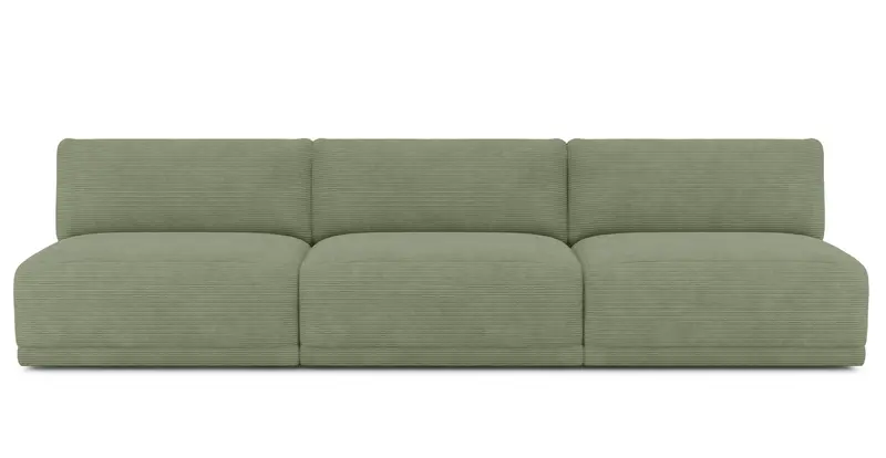 Carle Mega Sofa Ohne Armlehne - Cord Velours