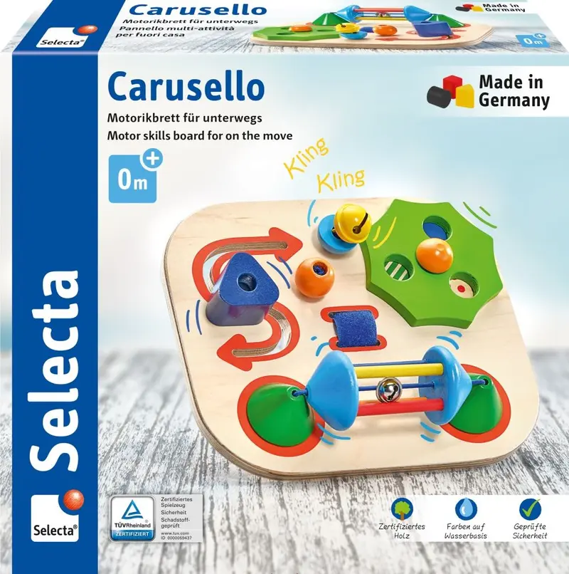 Carusello, Motorikbrett für unterwegs