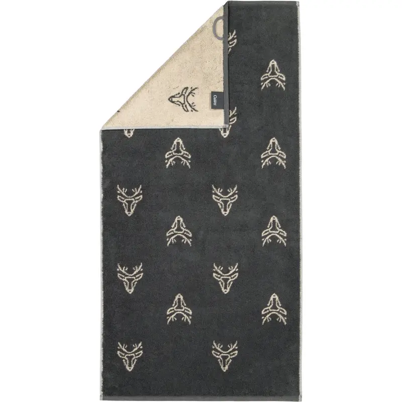 Cawö Handtuch Alpenchic Edition Allover 6229 granit