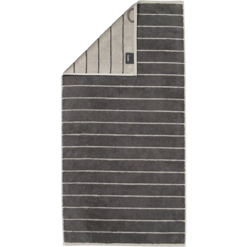 Cawö Handtuch Balance Doubleface 6232 anthrazit