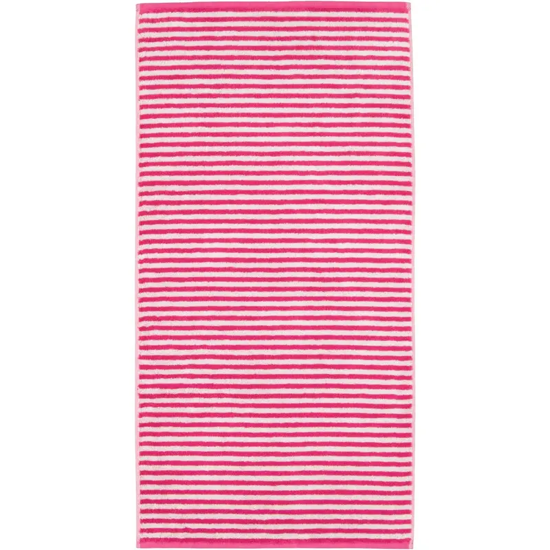 Cawö Handtuch Campus Ringel 955 pink