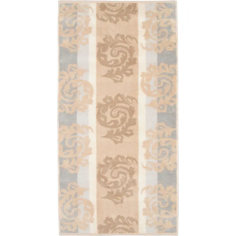 Cawö Handtuch Cashmere Jacquard 1057 sand