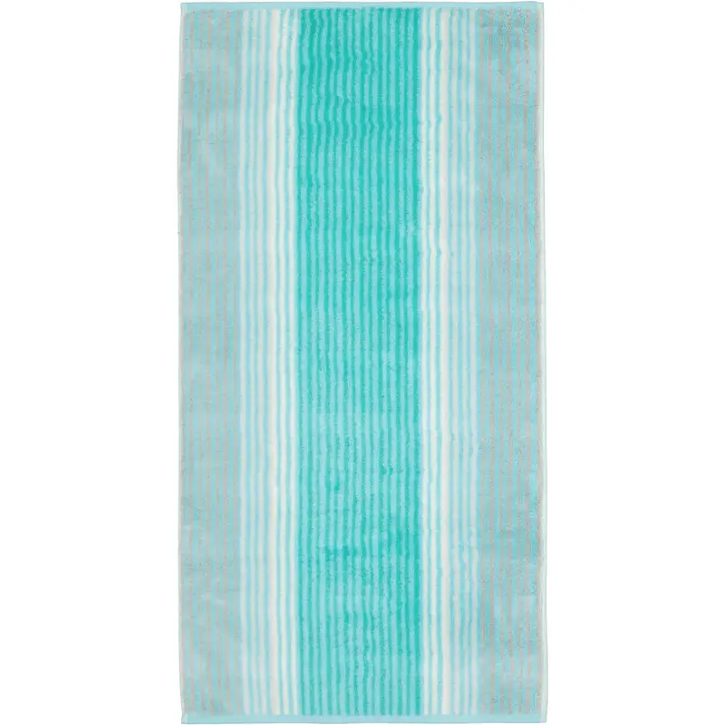 Cawö Handtuch Cashmere Streifen 1056 mint
