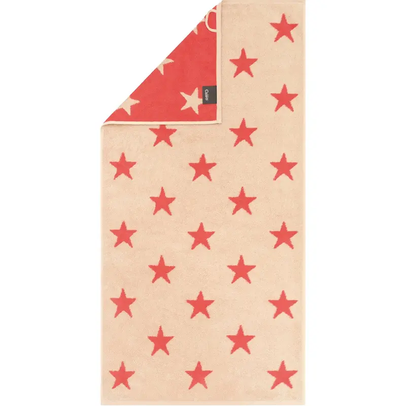 Cawö Handtuch New Stars 6260 beige-pink