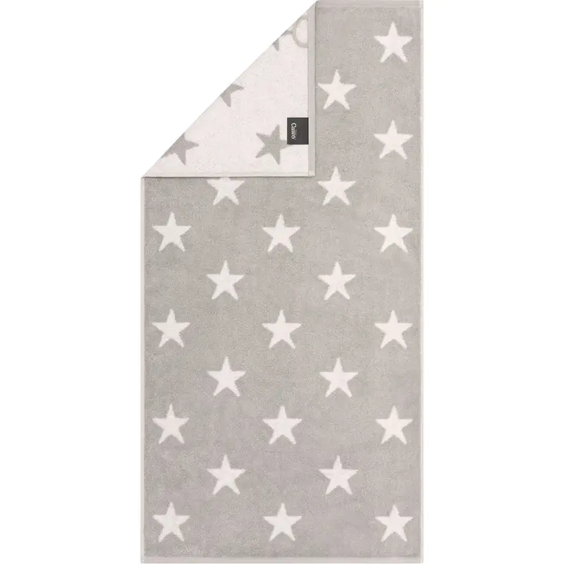Cawö Handtuch New Stars 6260 platin-weiß