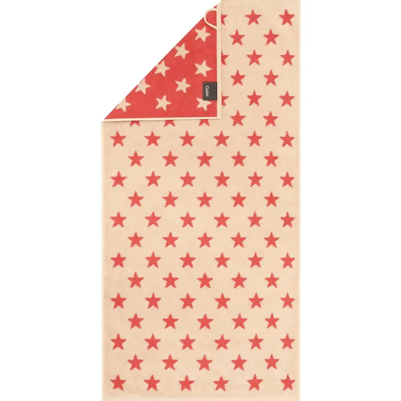 Cawö Handtuch New Stars 6261 beige-pink