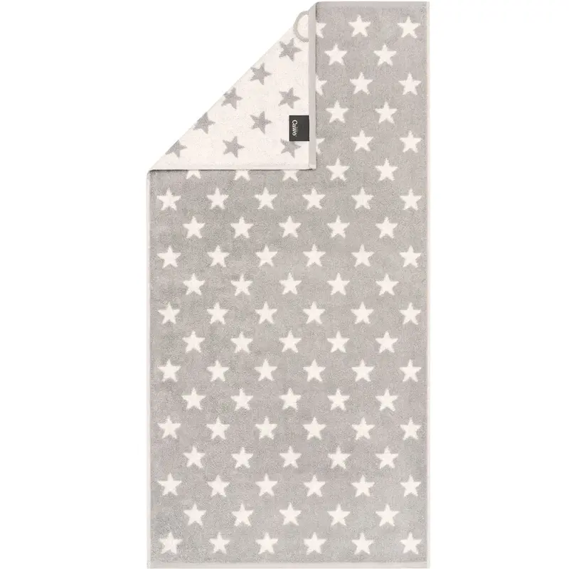 Cawö Handtuch New Stars 6261 platin-weiß