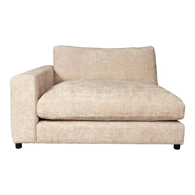 Chaiselongue – Gepolsterte Sitzfläche, Stoffbezug Auswahl, Modulares Design – Nilla | PTMD