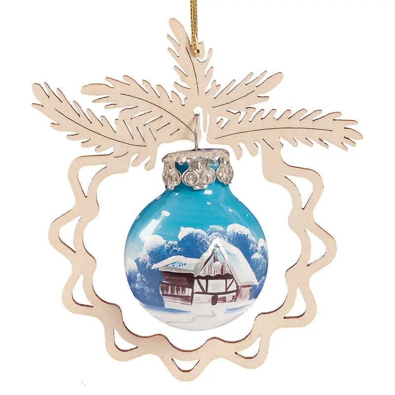 Christbaumschmuck "Winterlandschaft"