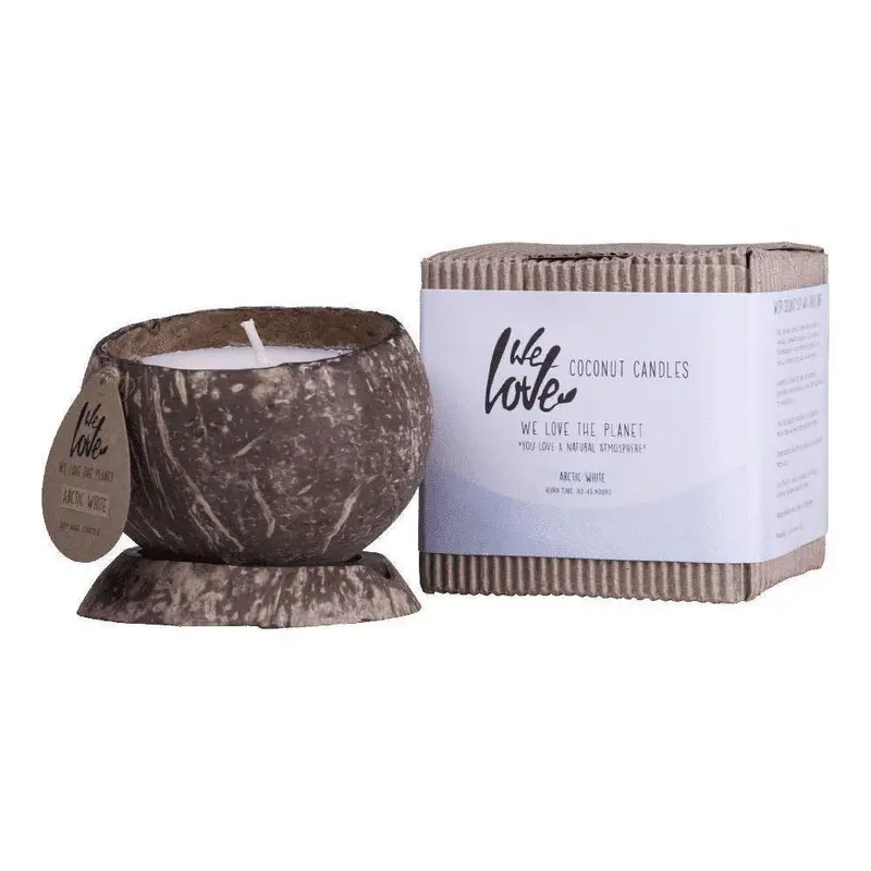 Coconut Candle Arctic White