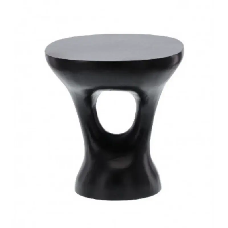 Couchtisch – Aluminium, Schwarzoptik, Ausschnittbasis - Amelie | Starfurn