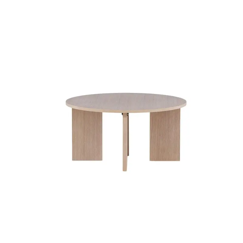 Couchtisch Askerön Ø80cm - Cremeweiß