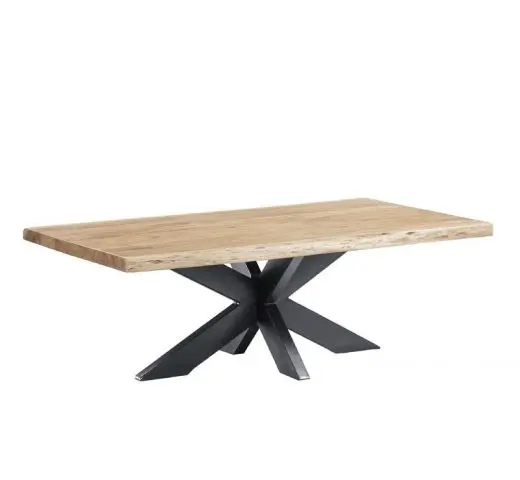Couchtisch – Baumkanten Design, Mango Holz Massiv, Naturel Finish | Starfurn