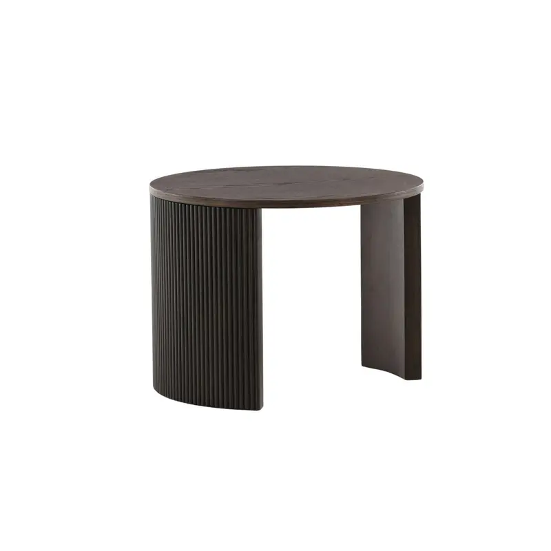 Couchtisch Bristol Ø60cm - Dunkelbraun