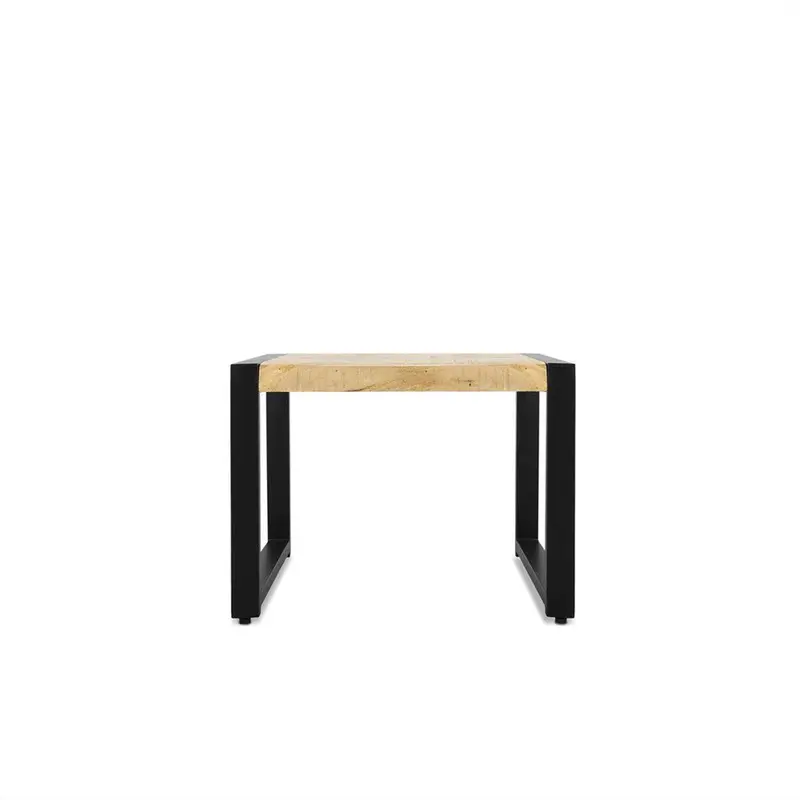 Couchtisch Britt aus Mangoholz 60cm - Hellbraun