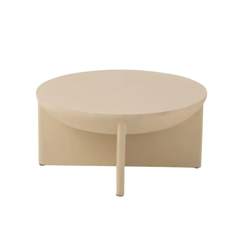 Couchtisch Halfy aus Mangoholz - Beige