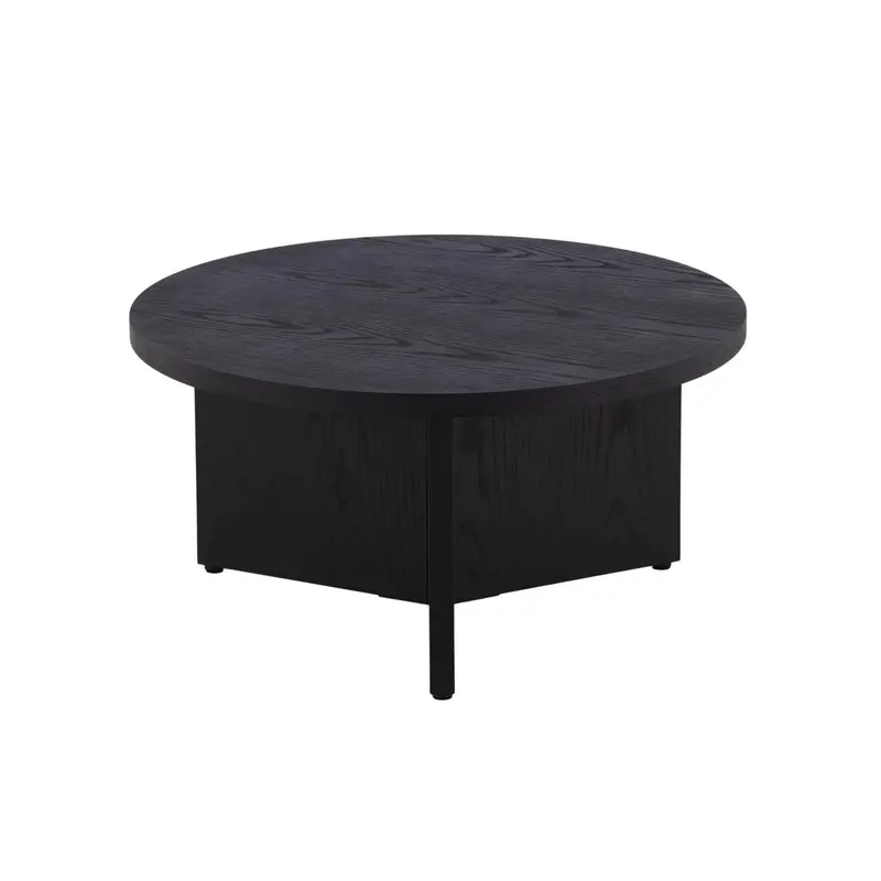 Couchtisch Saltö Ø85cm - Schwarz