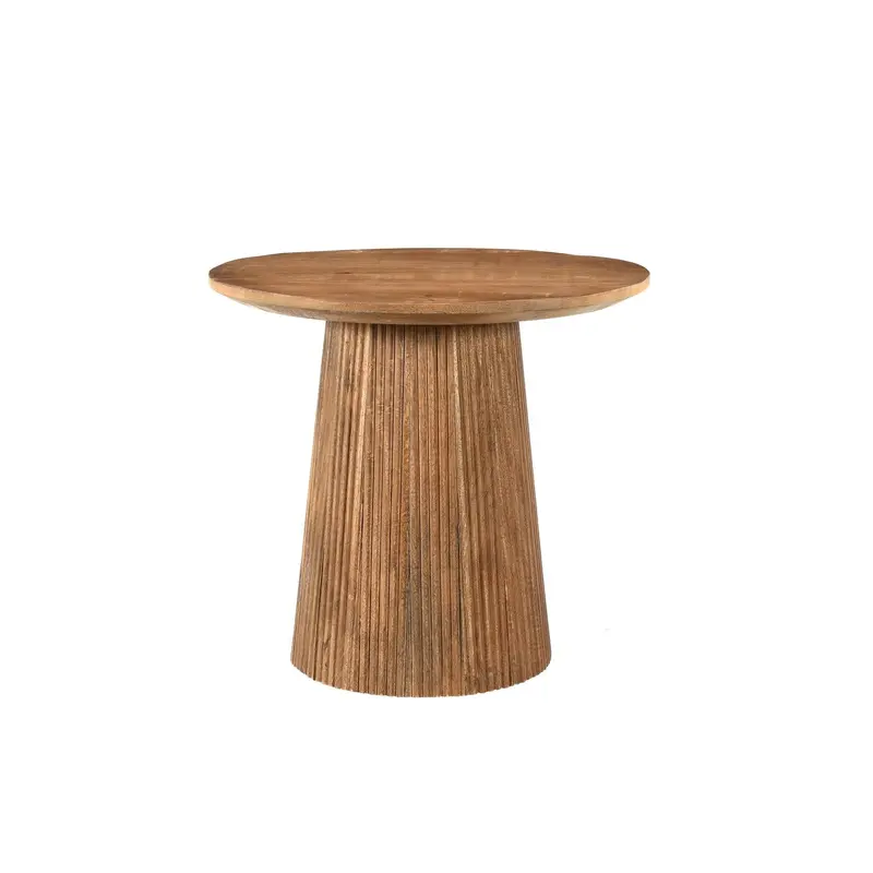 Couchtisch Salvator aus Mangoholz Ø50cm - Braun