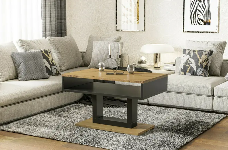 Couchtisch "Tilo" 100cm (Eiche Artisan)