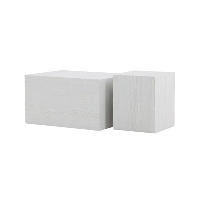 Couchtische York, 2er-Set - Weiß