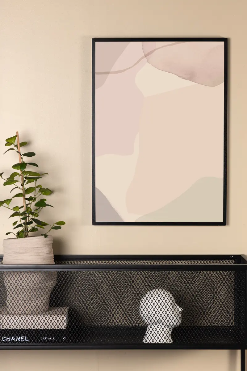 Creme Poster Wanddekoration