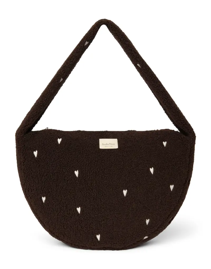 Cross Body Umhängetasche Teddy I Chocolate Hearts