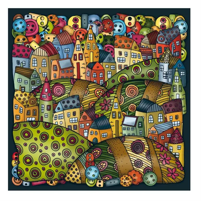 Curiosi-Puzzle Palapeli Bergdorf
