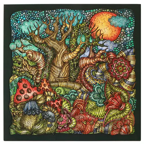 Curiosi-Puzzle Palapeli Wunderwald