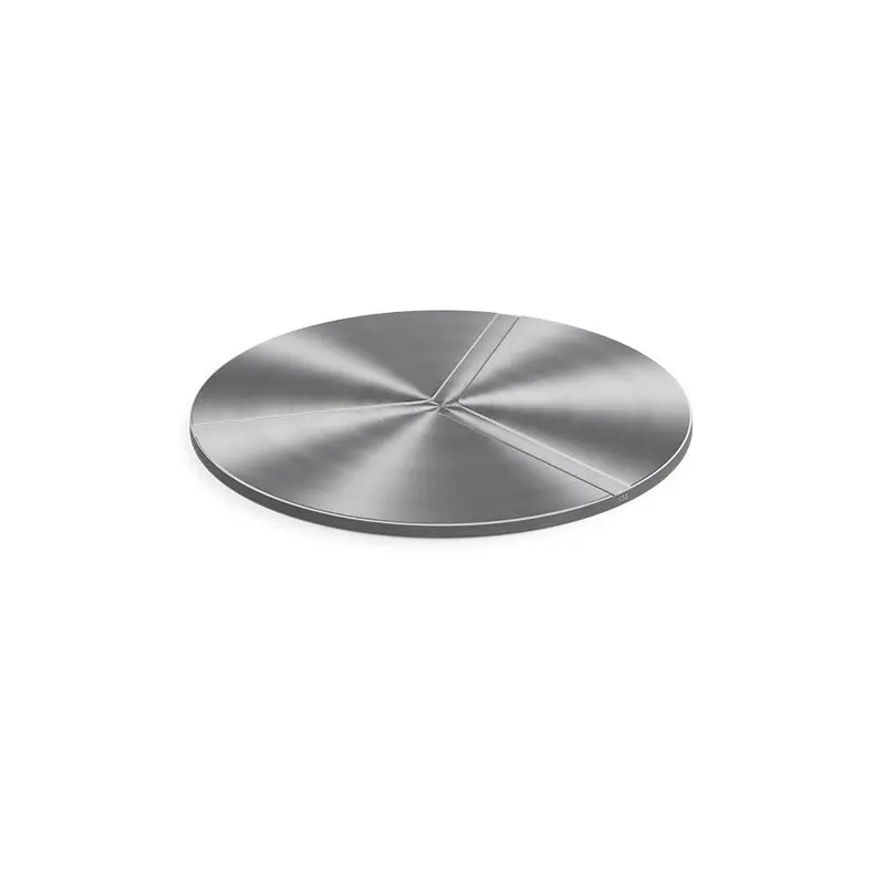 Deckel – Gebürsteter Edelstahl, Gewölbtes Profil, Tropfkante - BOWL 70 | höfats