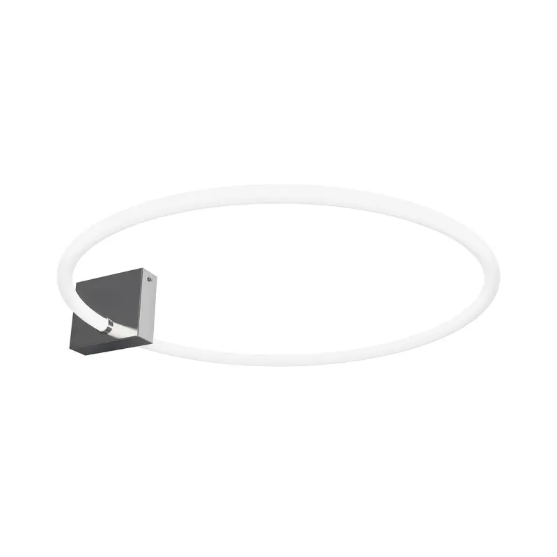 Deckenleuchte chromfarben Acrylring-Diffusor warmweißes LED-Licht – Anillo | Maytoni