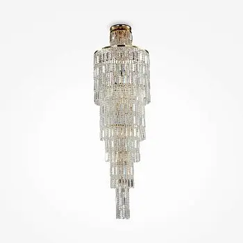 Deckenleuchte – Goldene Oberfläche, Metall und Kristall, Klassischer Luxus - Niagara | Maytoni