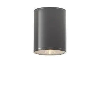 Deckenleuchte – Graphit Metall, IP65 Schutz, 115 mm Höhe, 7 W LED - Bar | Maytoni
