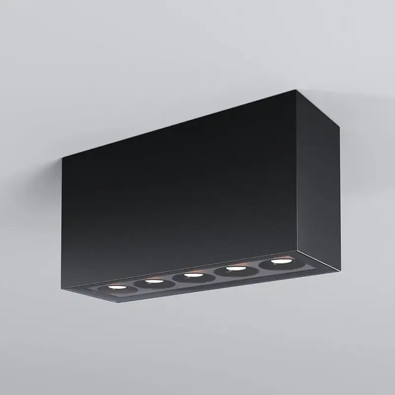 Deckenleuchte – Graphitfinish, Glasdiffusor, 10 W LED - Ares | Maytoni
