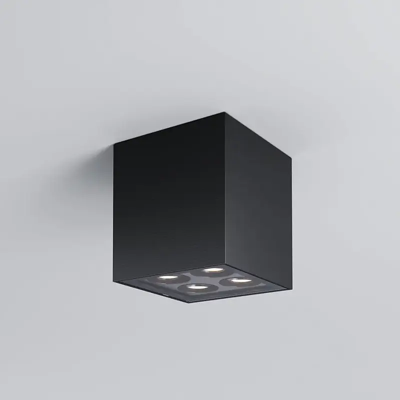 Deckenleuchte – Graphitfinish, Glasdiffusor, 8 W LED - Ares | Maytoni