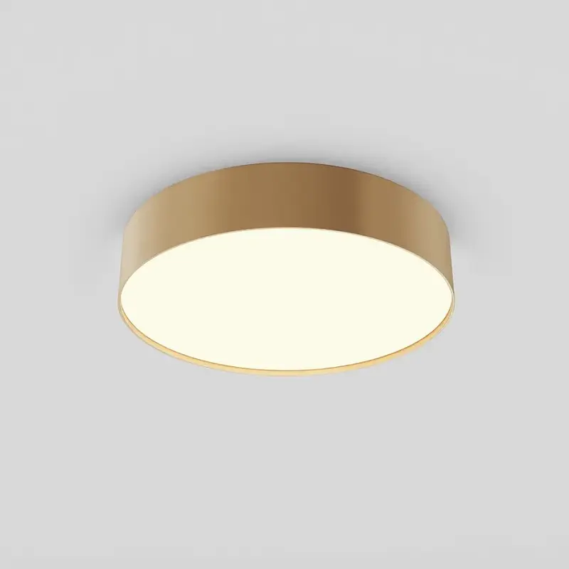 Deckenleuchte – Mattgold Finish, Aluminium Gehäuse, 36W Leistung, Ø30 cm - Zon | Maytoni