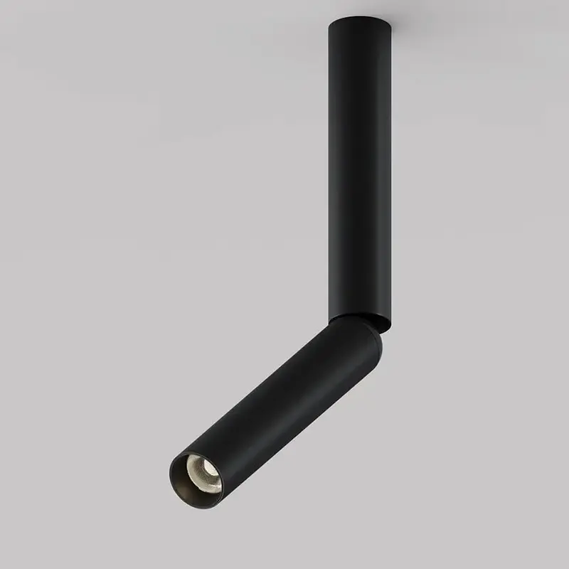 Deckenleuchte – Schwarzes Aluminium, 6 W LED, 400 lm, 306 mm Höhe - Focus T | Maytoni