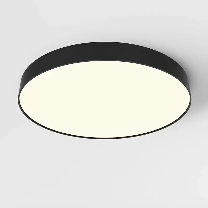 Deckenleuchte – Schwarzes Finish, Aluminium Gehäuse, 90W Leistung, Ø60 cm - Zon | Maytoni