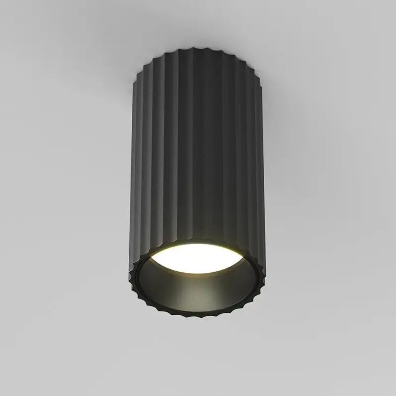 Deckenleuchte – Schwarzes Finish, Aluminiumgehäuse, GU10 Fassung - Calipso | Maytoni